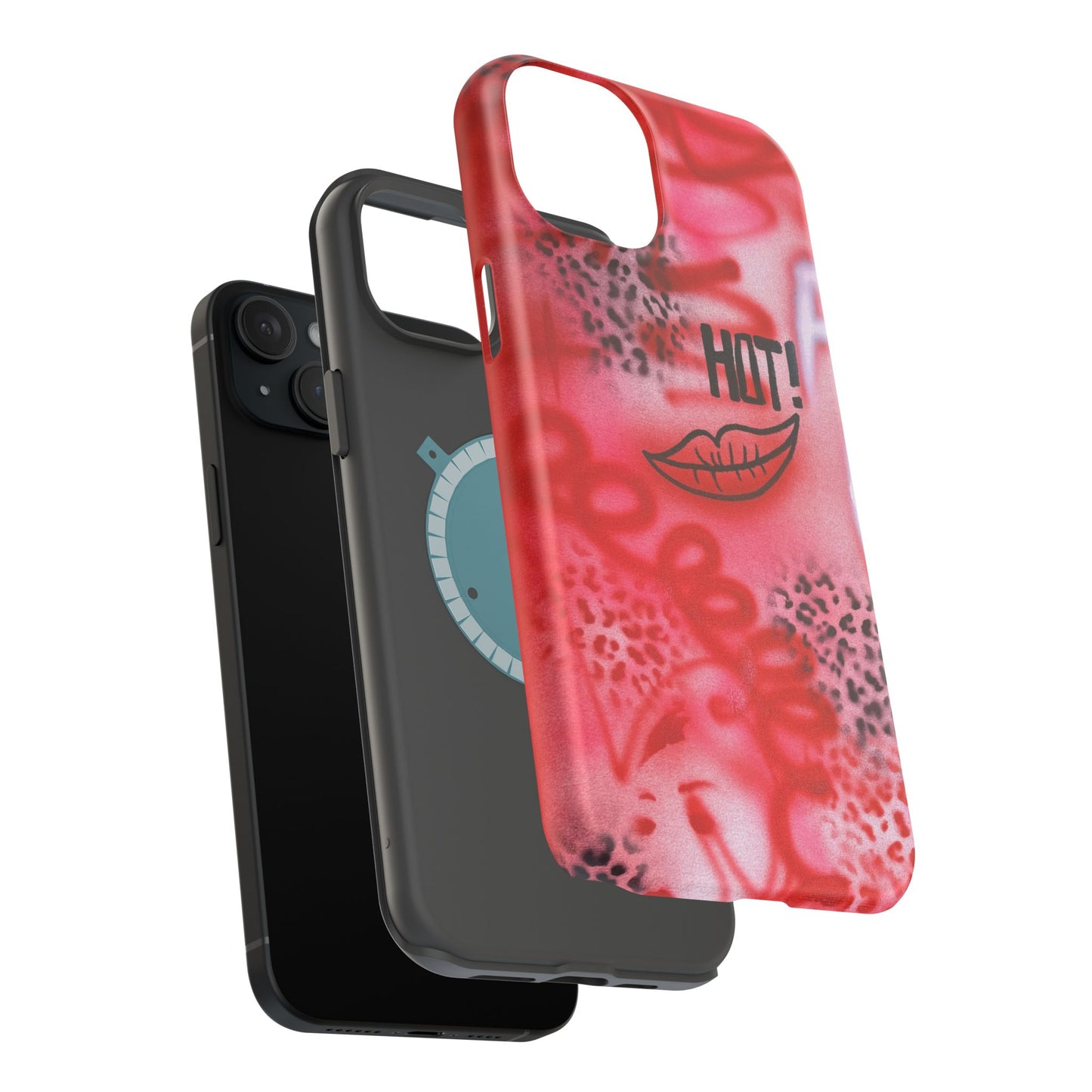 MagSafe "HOT!" airbrush iPhone case