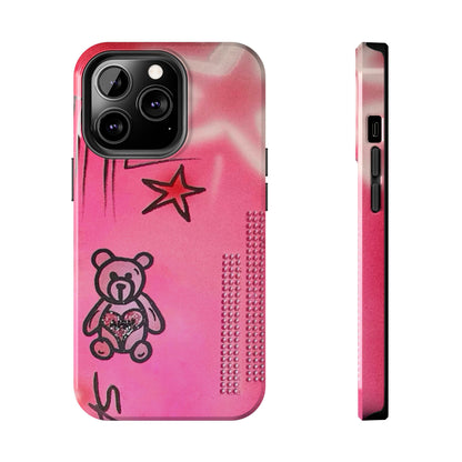 "teddy bear" airbrush iPhone case