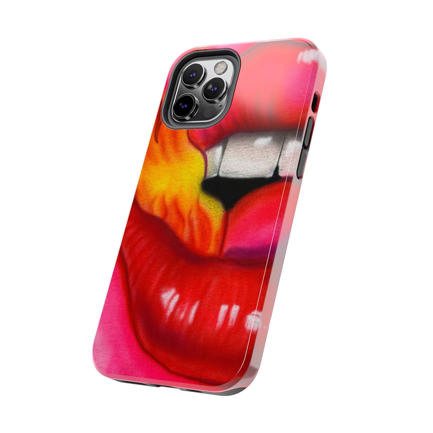 "flaming lips pt. 2" airbrush iPhone case