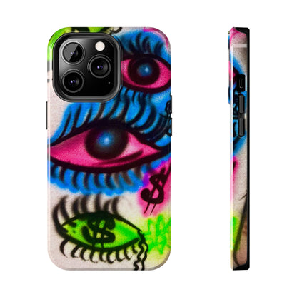 "on the prize" airbrush iPhone case