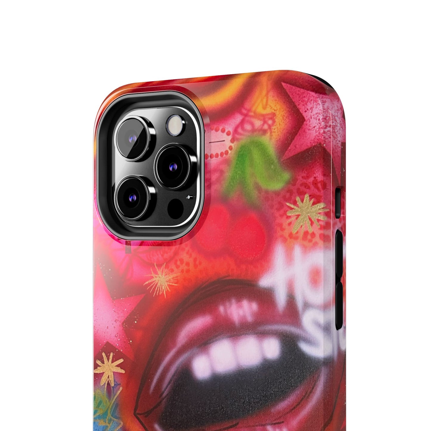 "hot stuff" airbrush iPhone case