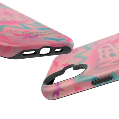 MagSafe "need $$ to travel" airbrush iPhone case