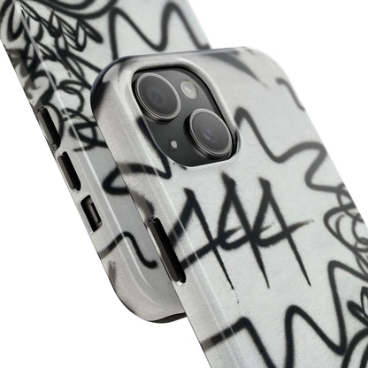 "444” airbrush iPhone case