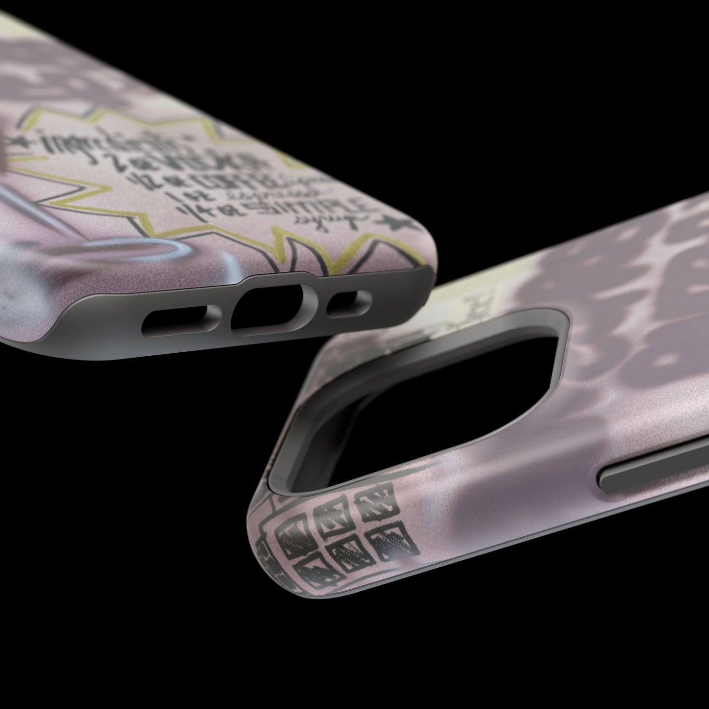 MagSafe "espresso martini" airbrush iPhone case