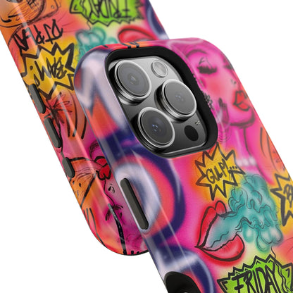 MagSafe „Vegas Ventures“ Airbrush iPhone-Hülle