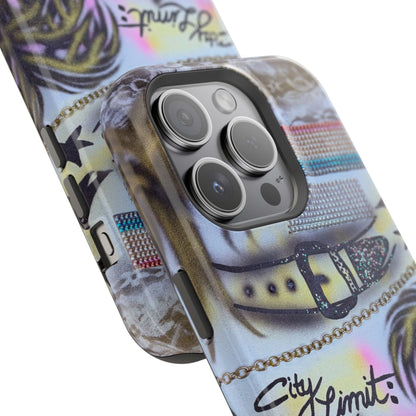 MagSafe "indio, ca" airbrush iPhone case