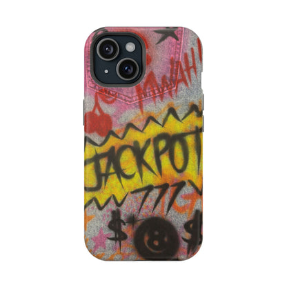 MagSafe "JACKPOT!" airbrush iPhone case