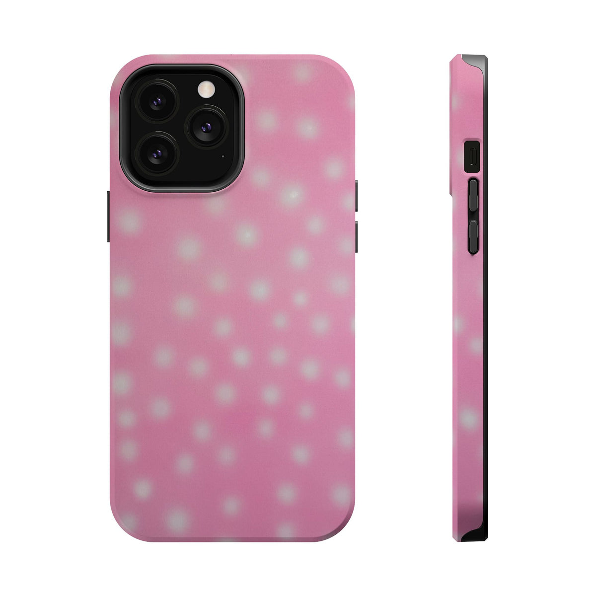 MagSafe "Erdbeerstrudel-Polkadots" Airbrush iPhone Hülle