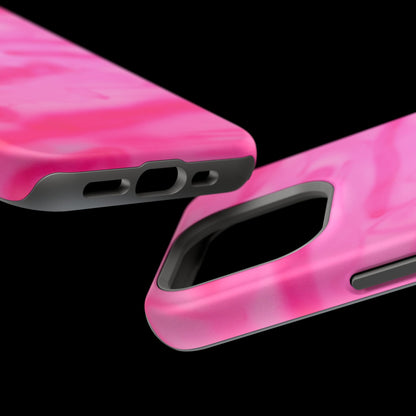 MagSafe "pink camo" airbrush iPhone case