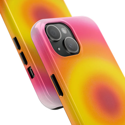 "pink lemonade aura" airbrush iPhone case