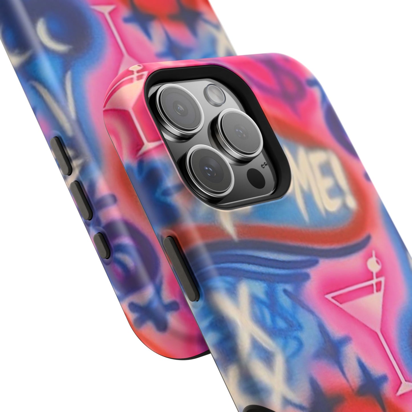 MagSafe "kiss me pt. 2" Airbrush iPhone Hülle