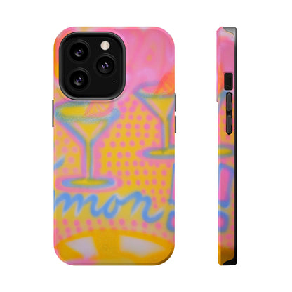MagSafe "lemontini" airbrush iPhone case