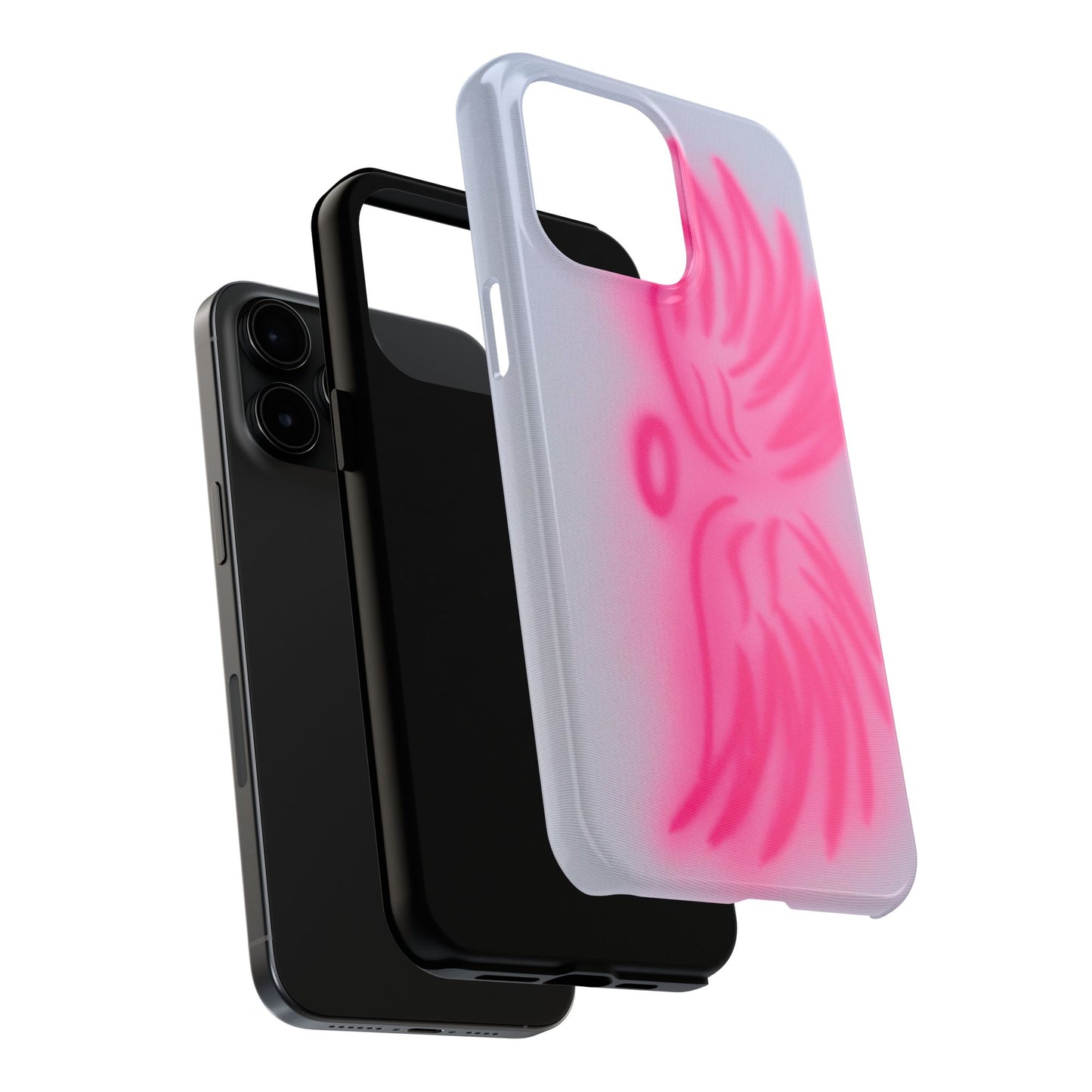 "angel wings" airbrush iPhone case