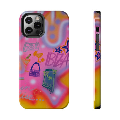 "ibiza" airbrush iPhone case