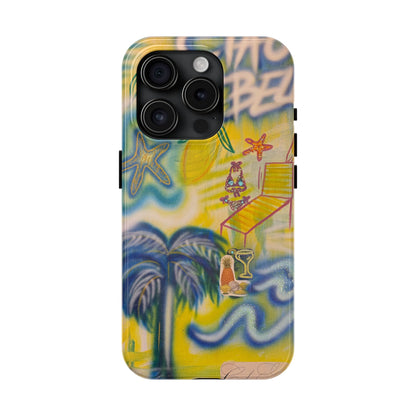 "ciao bella" airbrush iPhone case