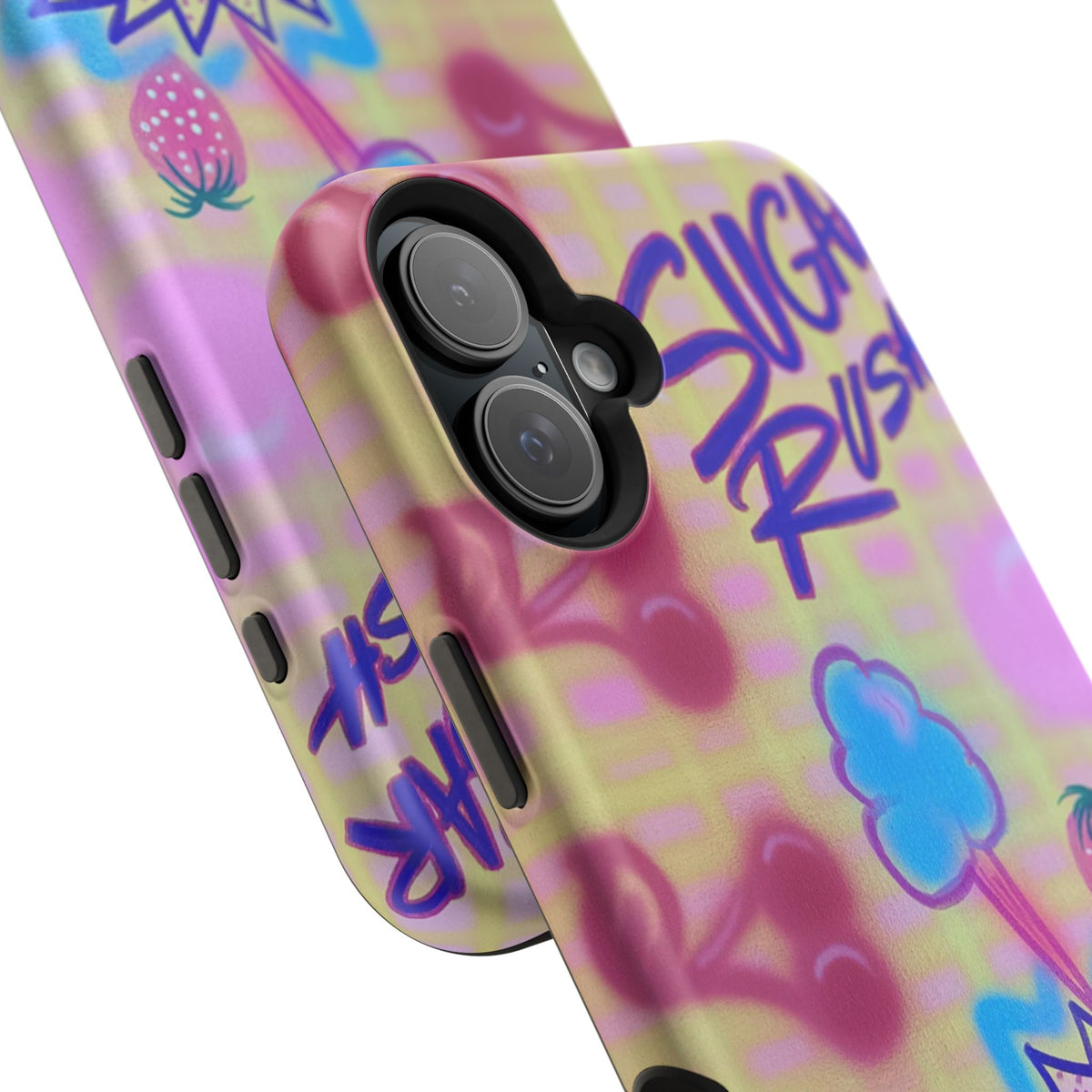 MagSafe "sugar rush" airbrush iPhone case