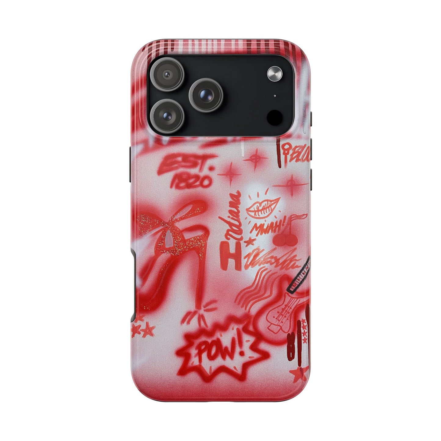 "indiana university" airbrush iPhone case