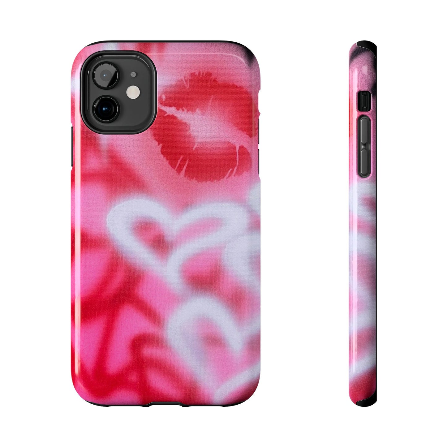 "romantic rush" airbrush iPhone case