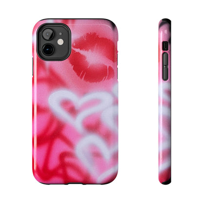 "romantic rush" airbrush iPhone case