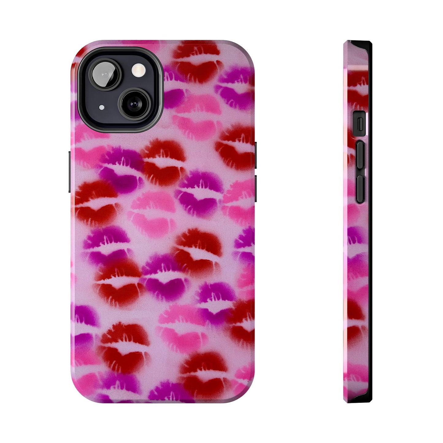 "mwah" airbrush iPhone case