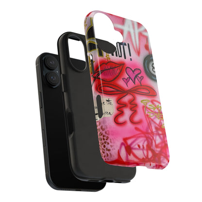 "IT girl" airbrush iPhone case