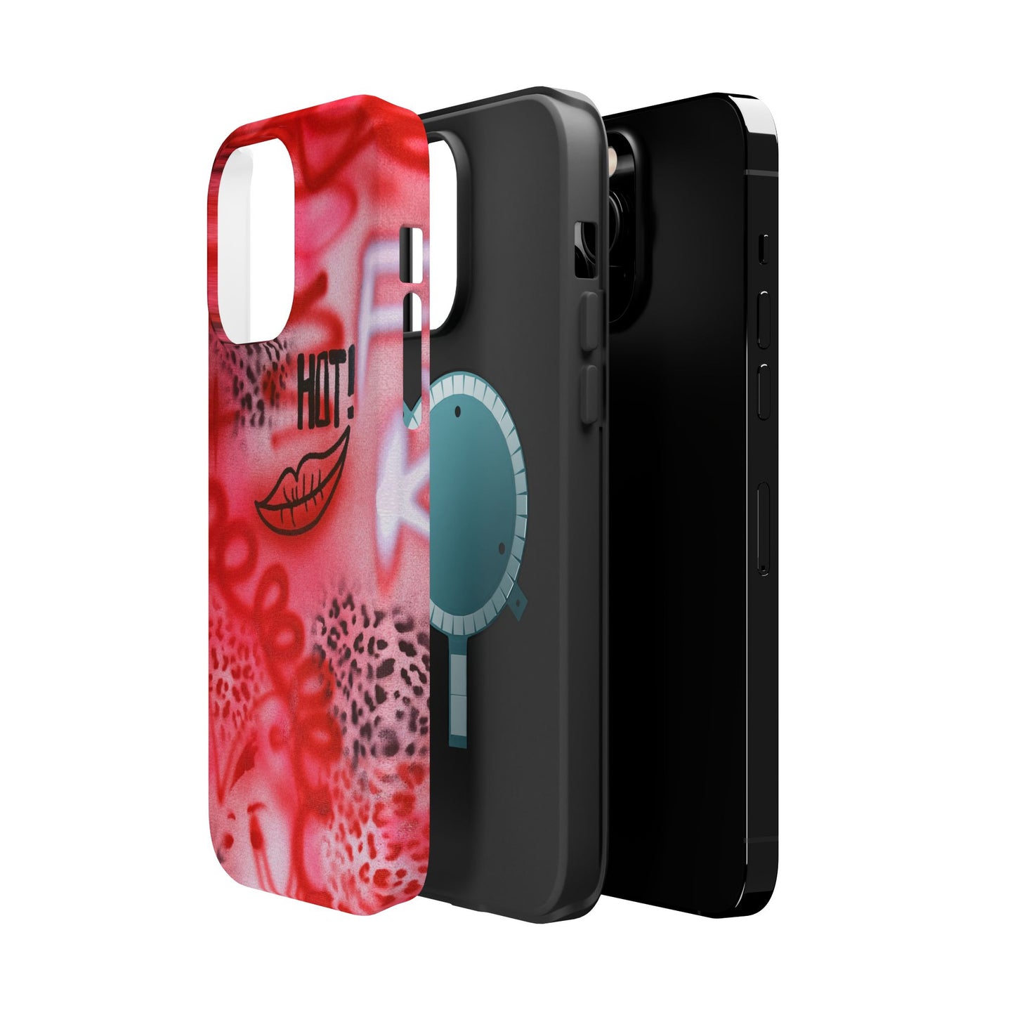 MagSafe "HOT!" airbrush iPhone case