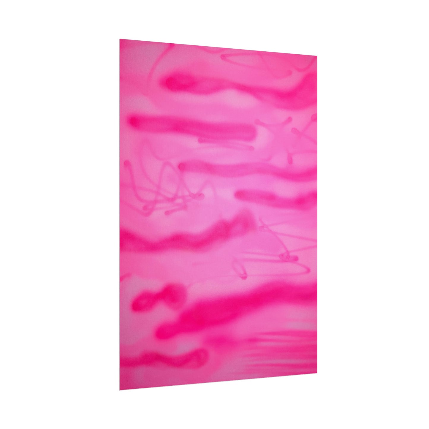 "pink camo" airbrush rolled print