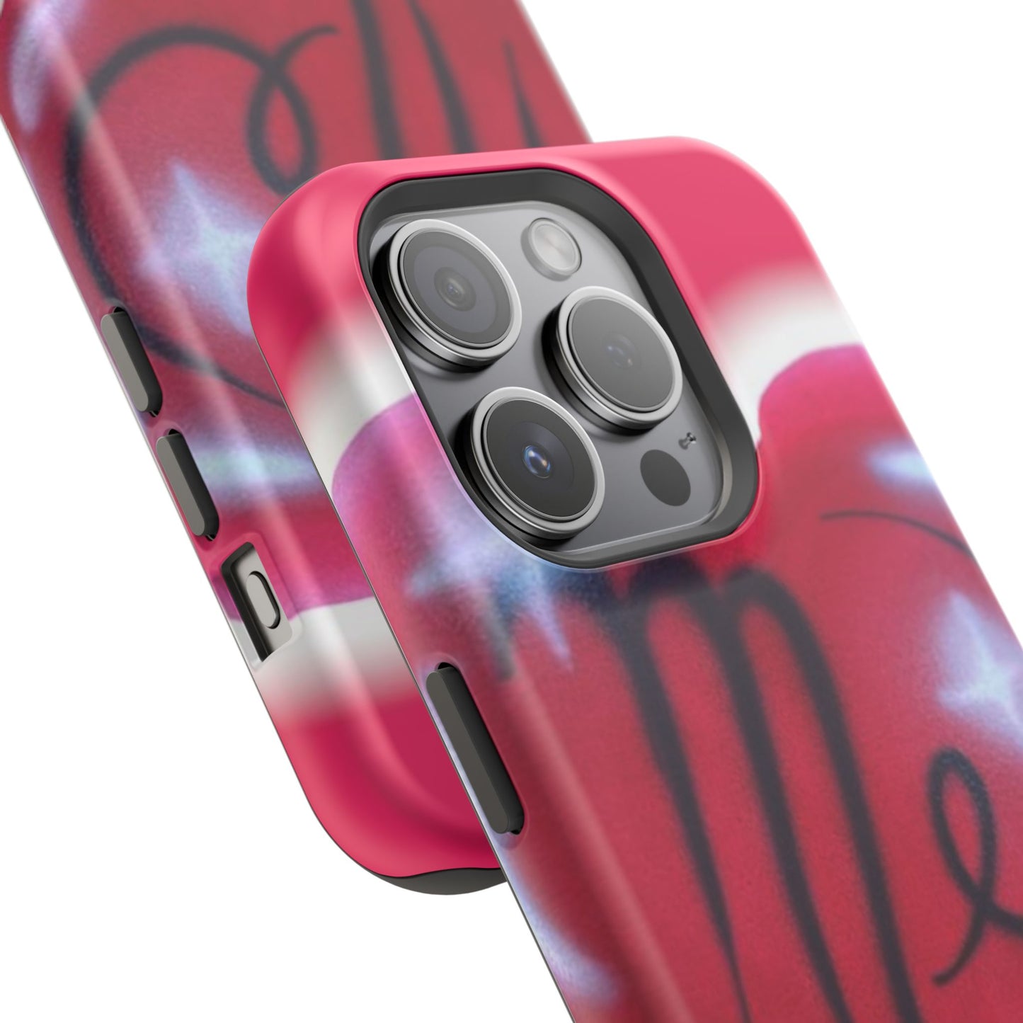 MagSafe "i <3 me" Airbrush iPhone Hülle