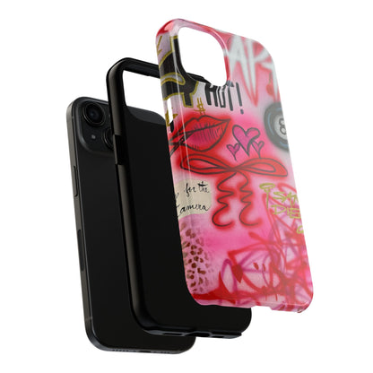 "IT girl" airbrush iPhone case