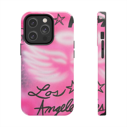 "pink angel wings" airbrush iPhone case