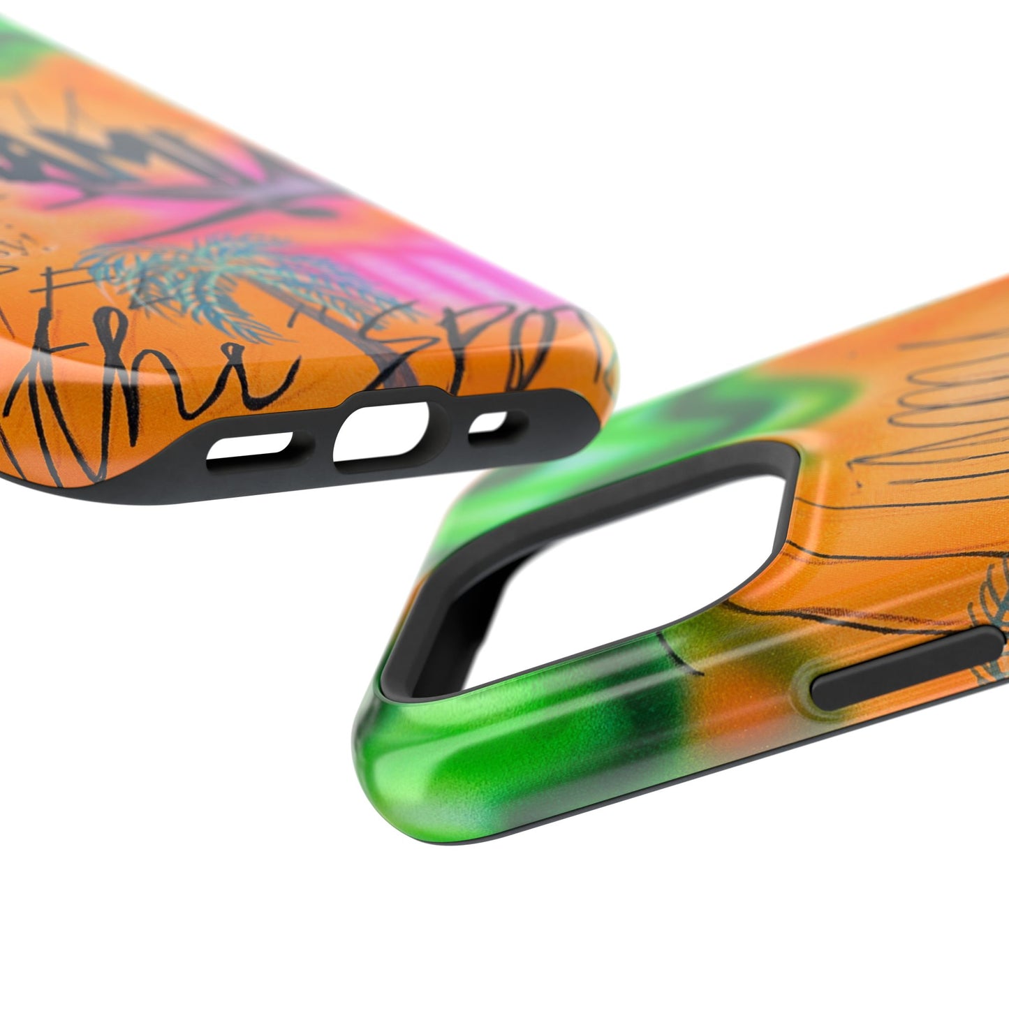 MagSafe "miami, fl" Airbrush iPhone Hülle