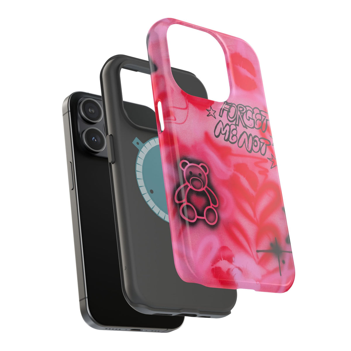 MagSafe @asualphaphi custom airbrush iPhone case