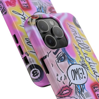 "intellectual energy" airbrush iPhone case