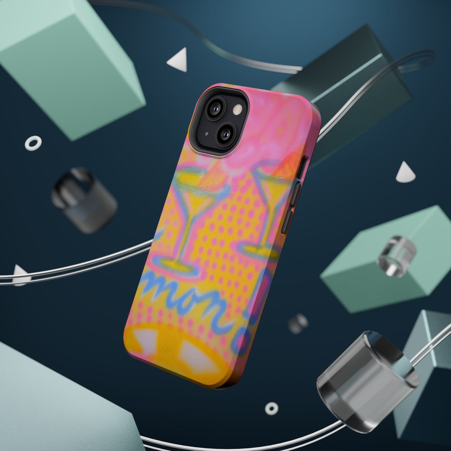 MagSafe "lemontini" airbrush iPhone case