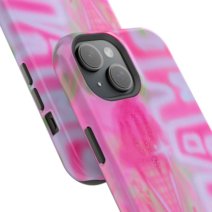 MagSafe "sunset sorbet" airbrush iPhone case