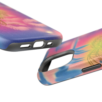 MagSafe "glowy night" airbrush iPhone case