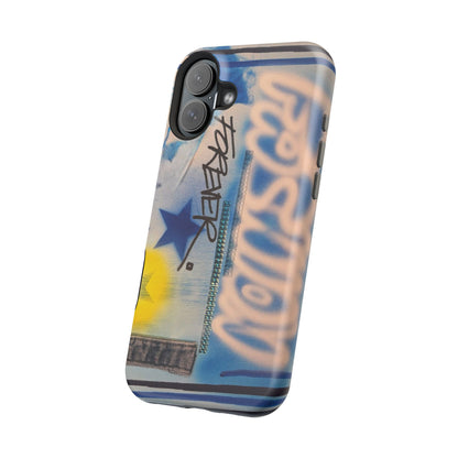 MagSafe "fashion forever" airbrush iPhone case