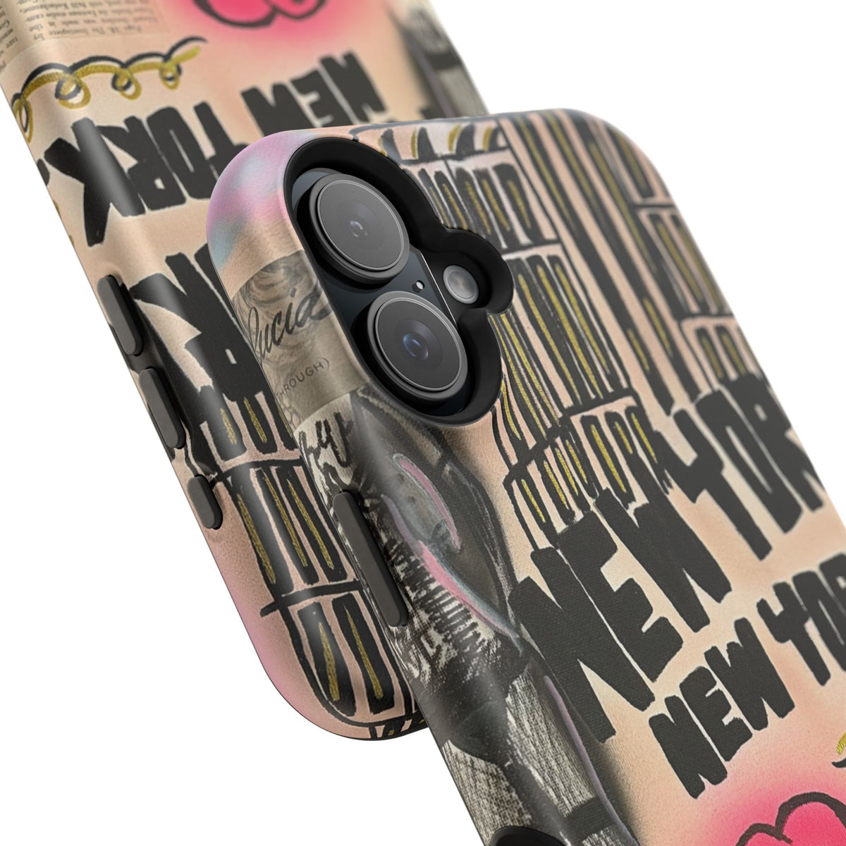 MagSafe „New York, New York“ Airbrush iPhone Hülle