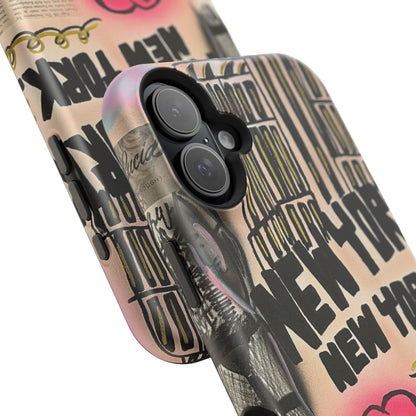 MagSafe „New York, New York“ Airbrush iPhone Hülle
