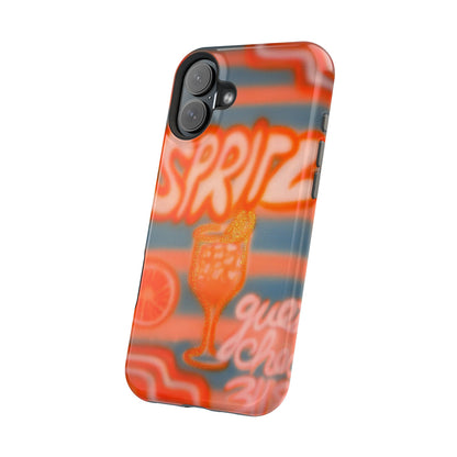 MagSafe "aperol spritz pt. 2" airbrush iPhone case