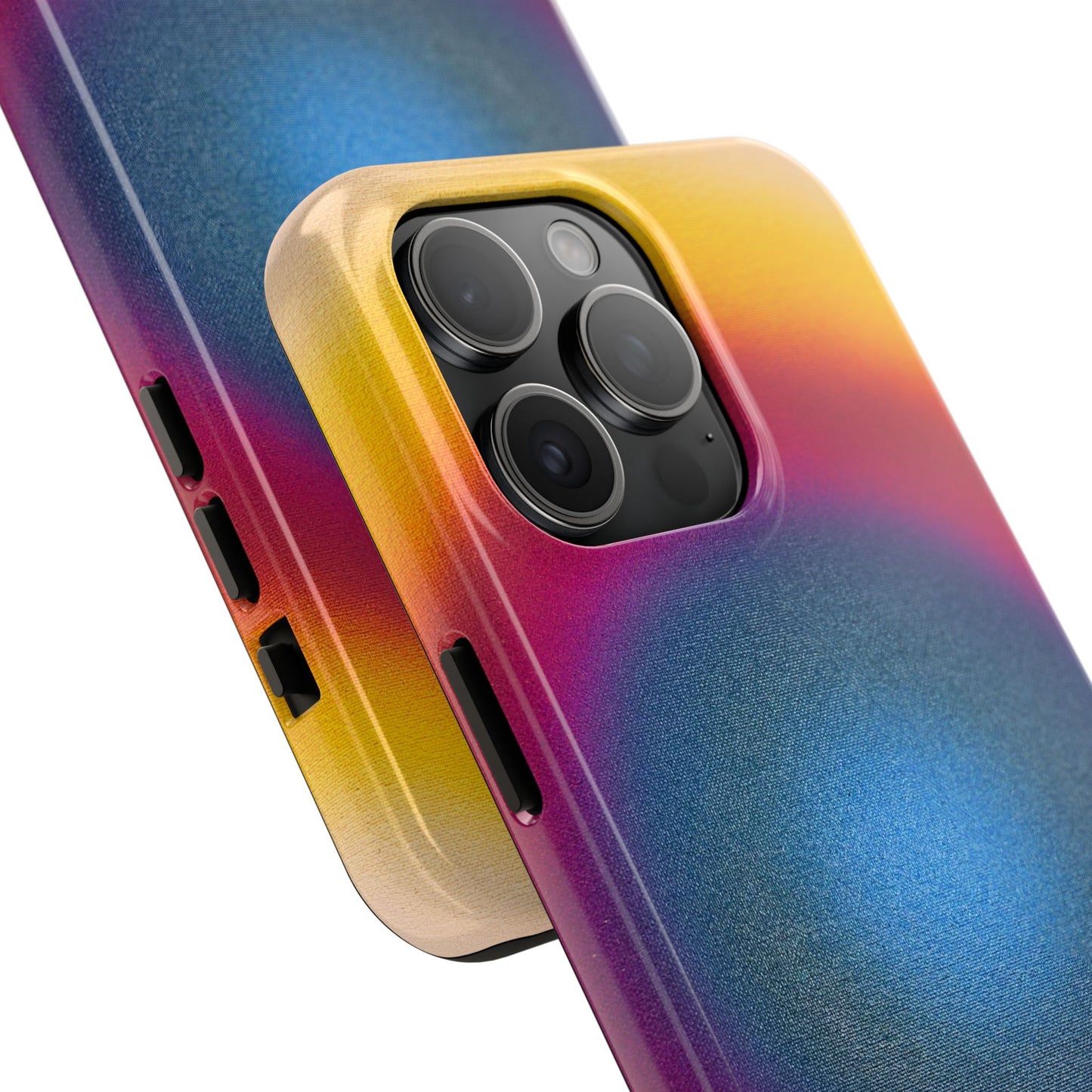 "blue raspberry aura" airbrush iPhone case