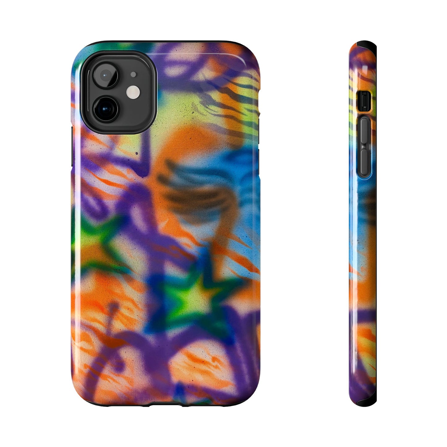 "streetwear angel" airbrush iPhone case