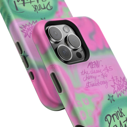 MagSafe "matcha!" airbrush iPhone case
