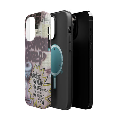MagSafe "espresso martini" airbrush iPhone case