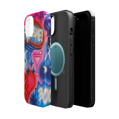 MagSafe "kiss me pt. 2" Airbrush iPhone Hülle
