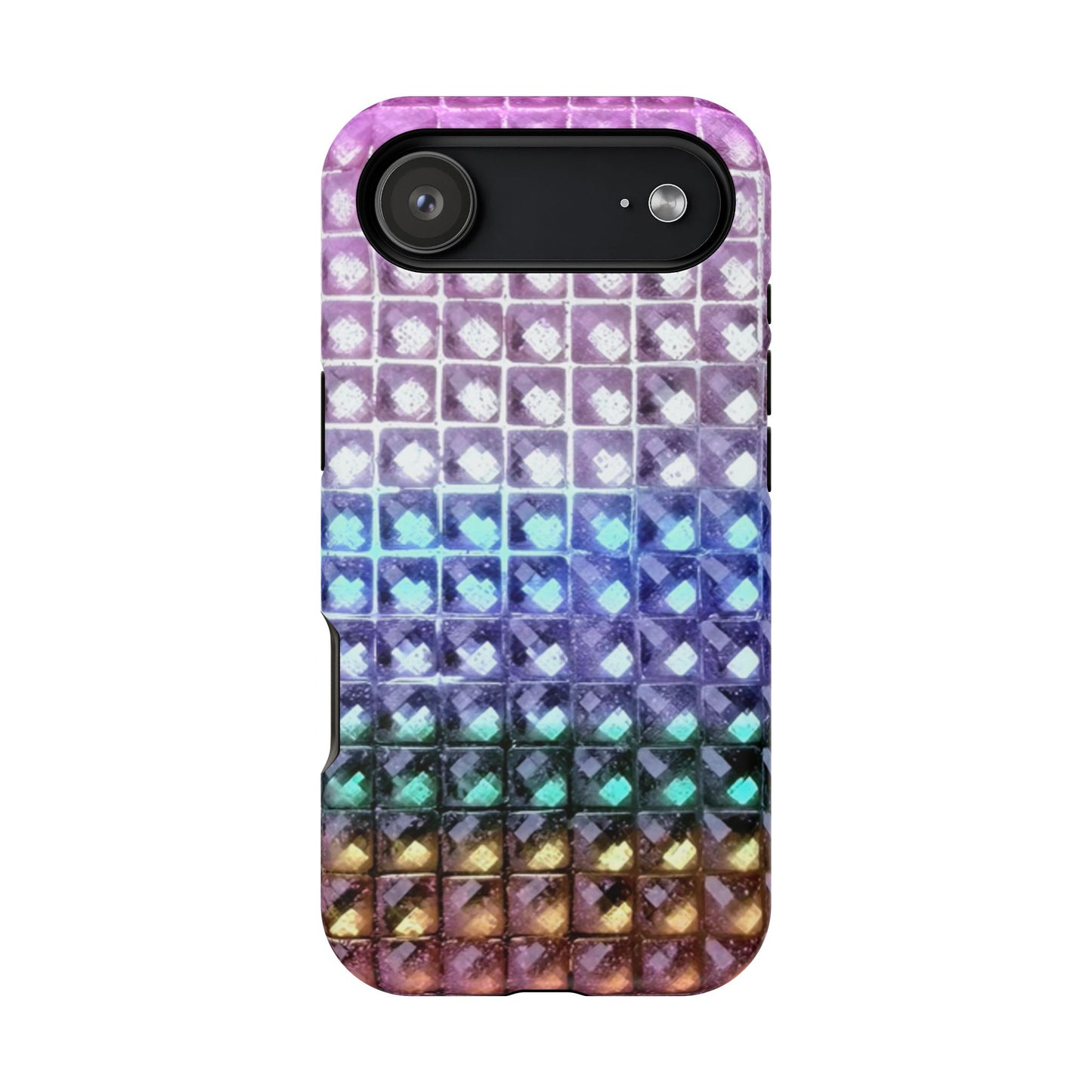 MagSafe "multicolor studs" airbrush iPhone case