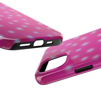 "bubblegum polka dot" airbrush iPhone case