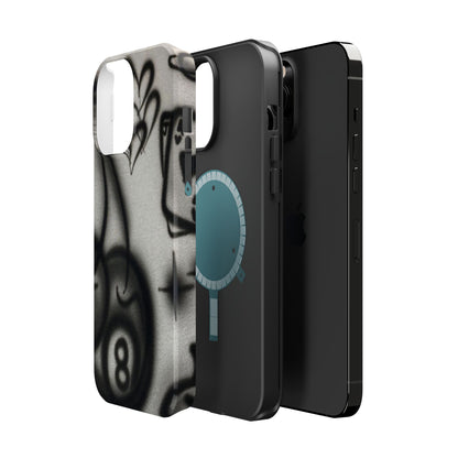 MagSafe "Hidden Ace" Airbrush iPhone Hülle