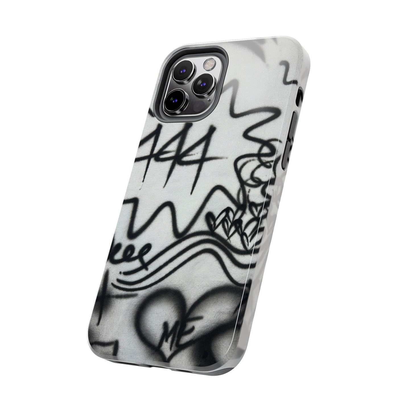 "444” airbrush iPhone case