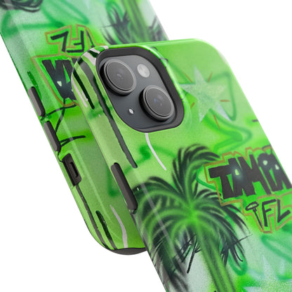 MagSafe "tampa, fl" airbrush iPhone case